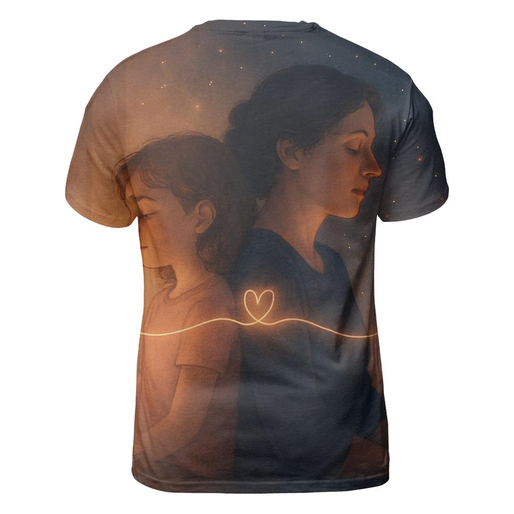 The Pulse Beneath The Quiet A Mothers Love That Carries Us custom all-over print shirts