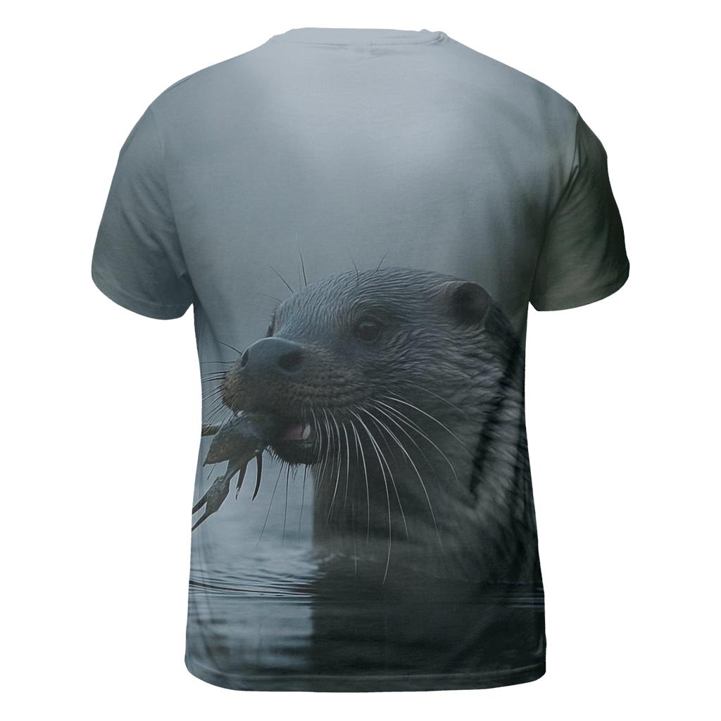 Mistline Forager Eurasian Otter creative print fashion shirts