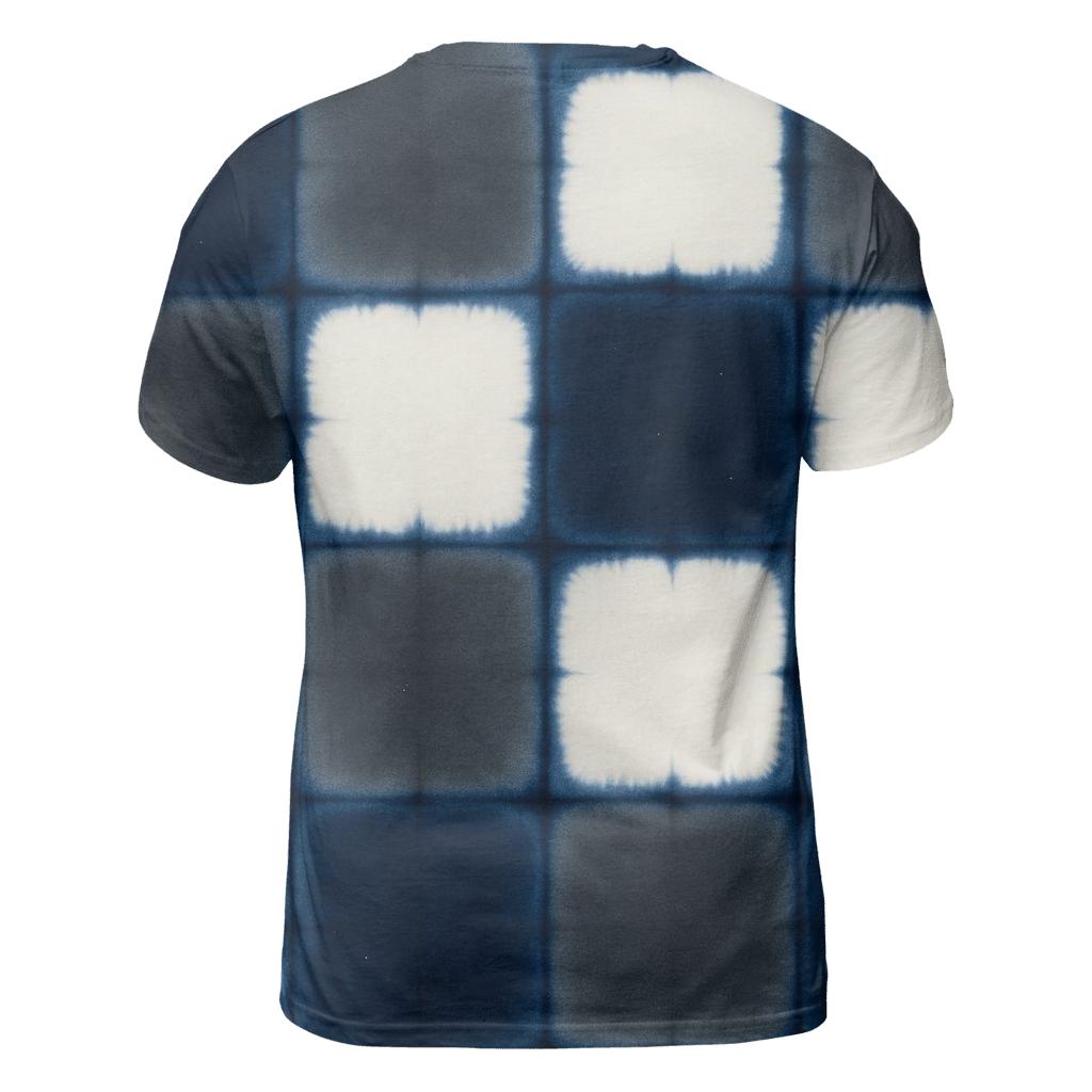 Eclipse Itajime Clamp Resist Tiles unique graphic print tees