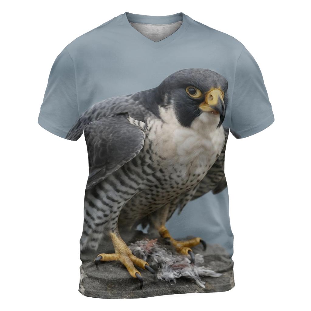 Basalt Ledge Sentinel Peregrine Falcon custom all-over print shirts
