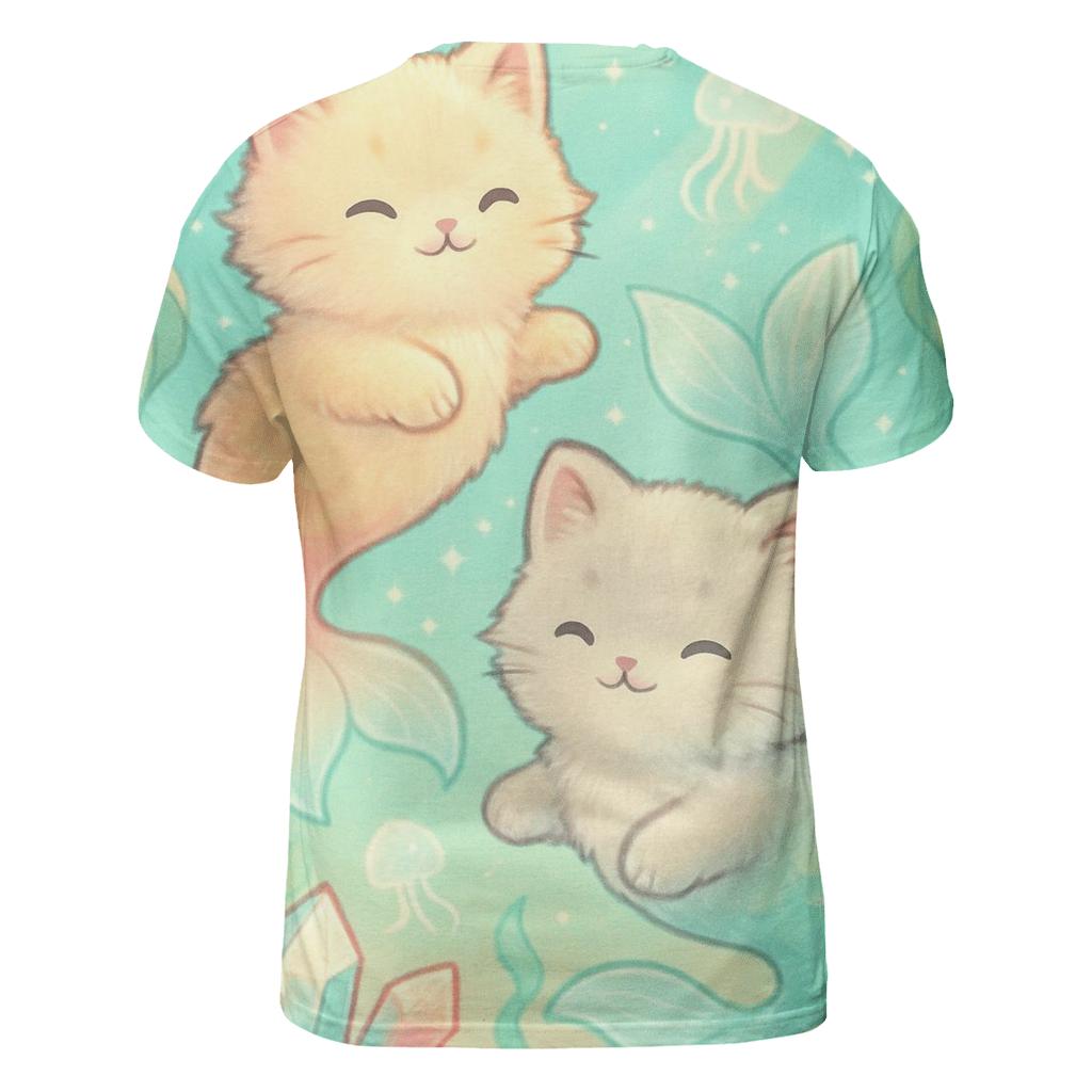 Crystal Reef Dream Purrmaids trendy printed shirt styles
