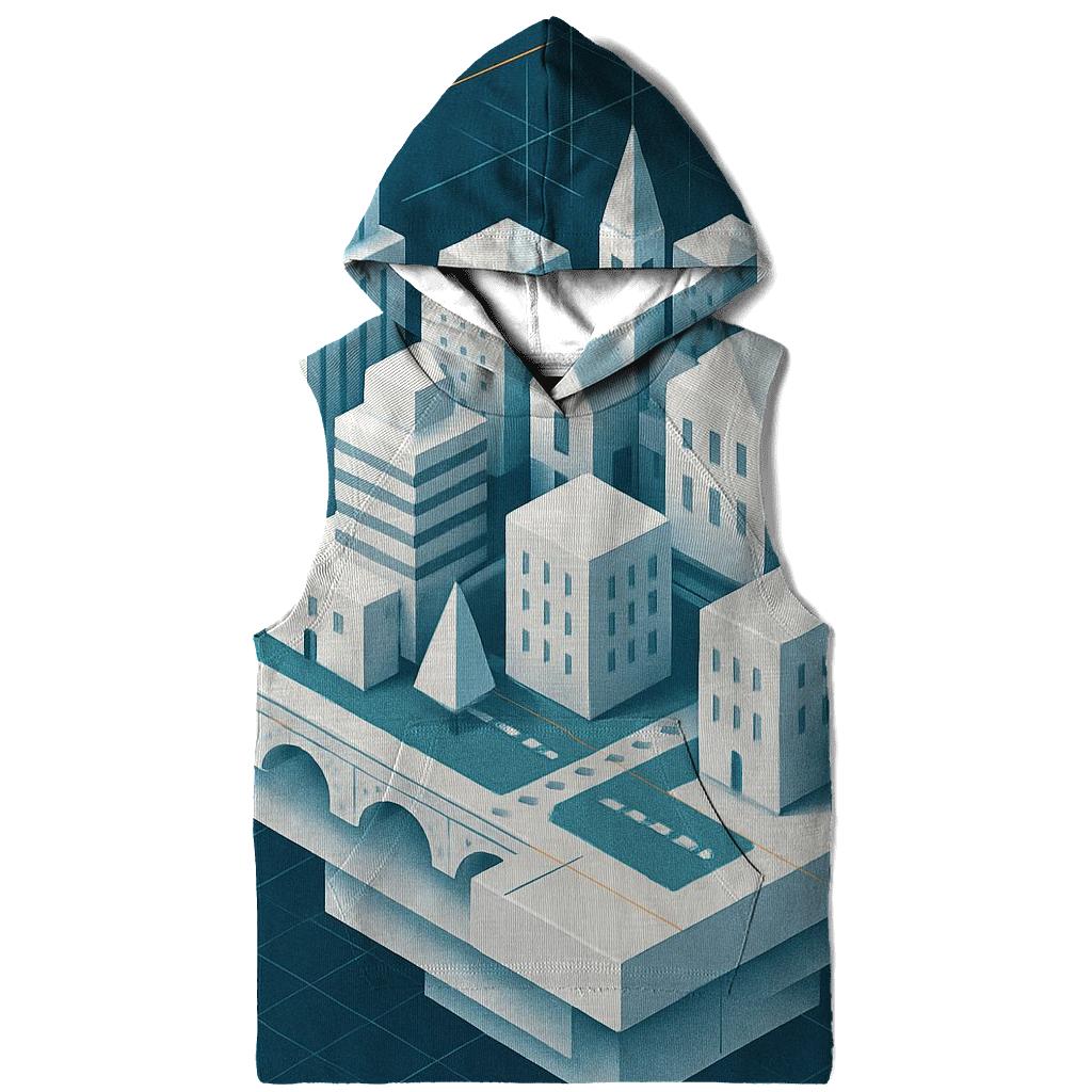 Kinetic Paper City Blueprint hoodies fashion