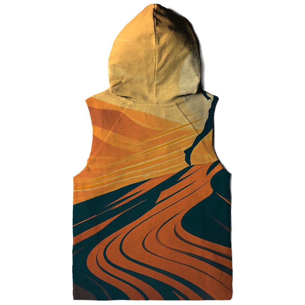 Desert Dunes Marathon Flow printed hoodies