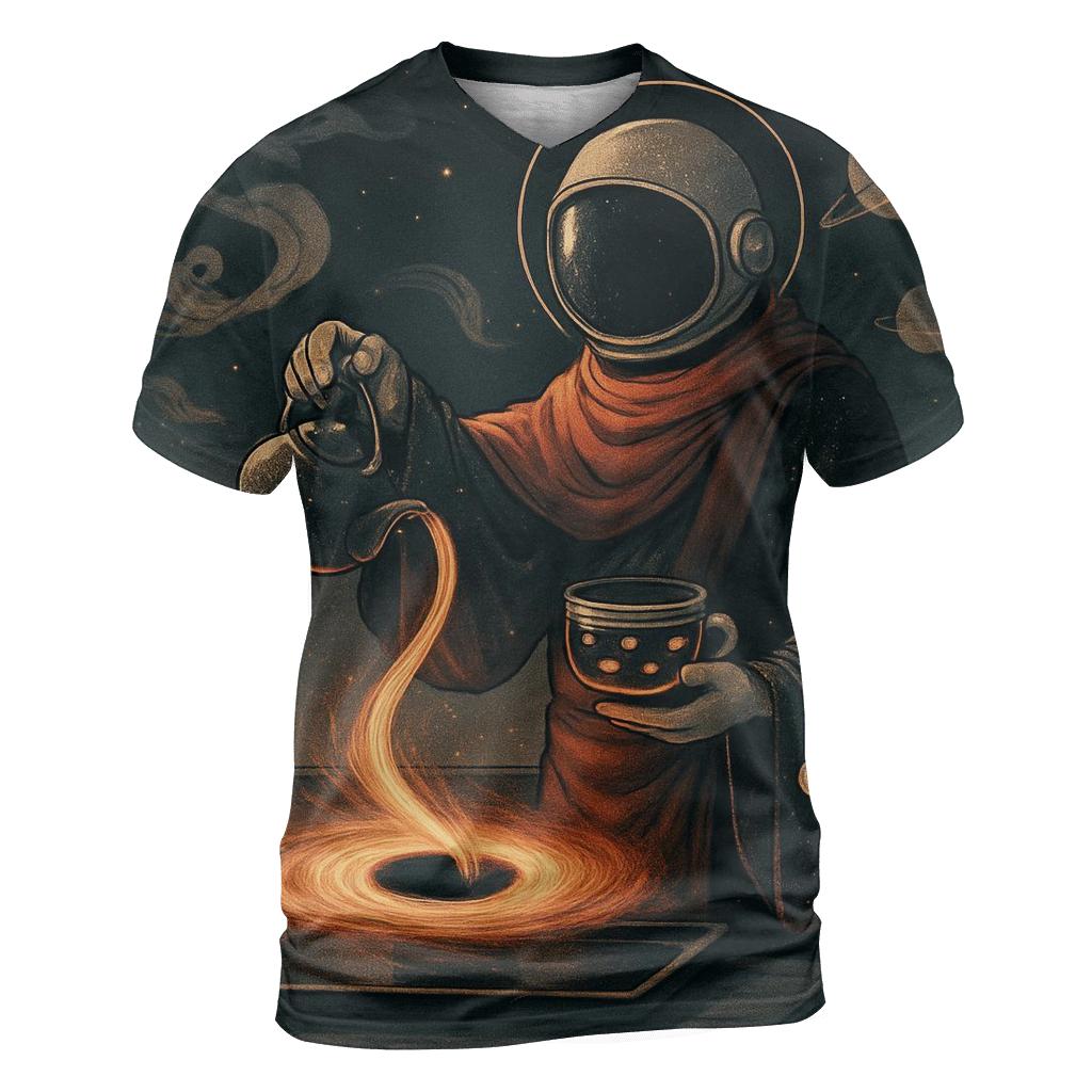 Black Hole Tea Ceremony custom all-over print shirts