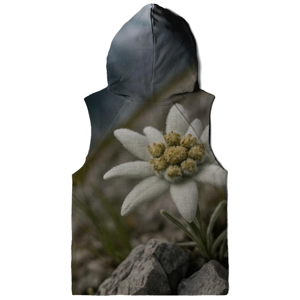 High Altitude Edelweiss Among Limestone Scree graphic hoodies