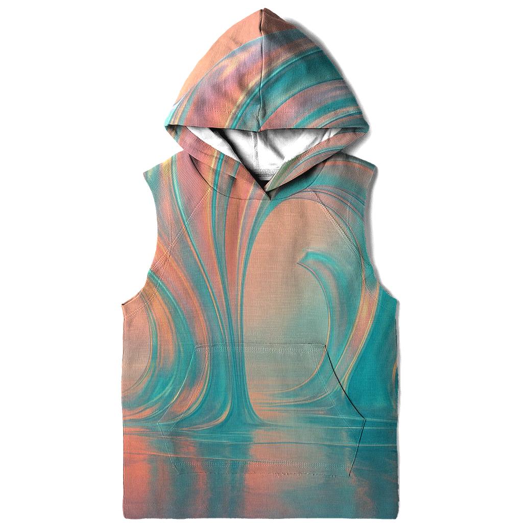 Prismatic Tide Cathedral premium hoodies