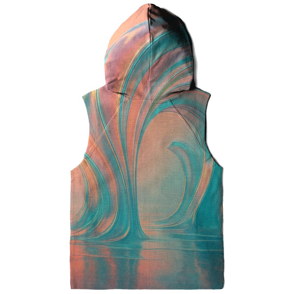 Prismatic Tide Cathedral premium hoodies