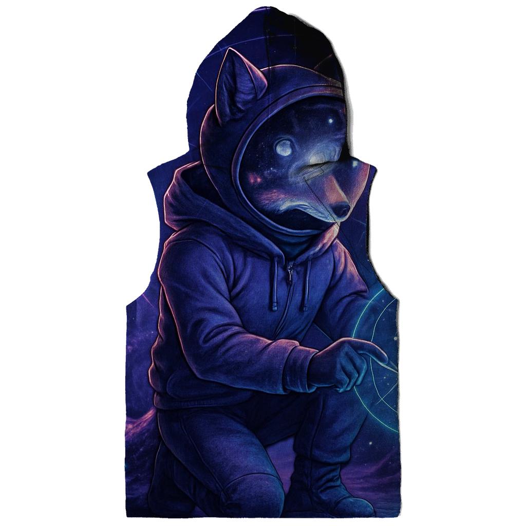 Starlight Cartographer Fox zip-up hoodies