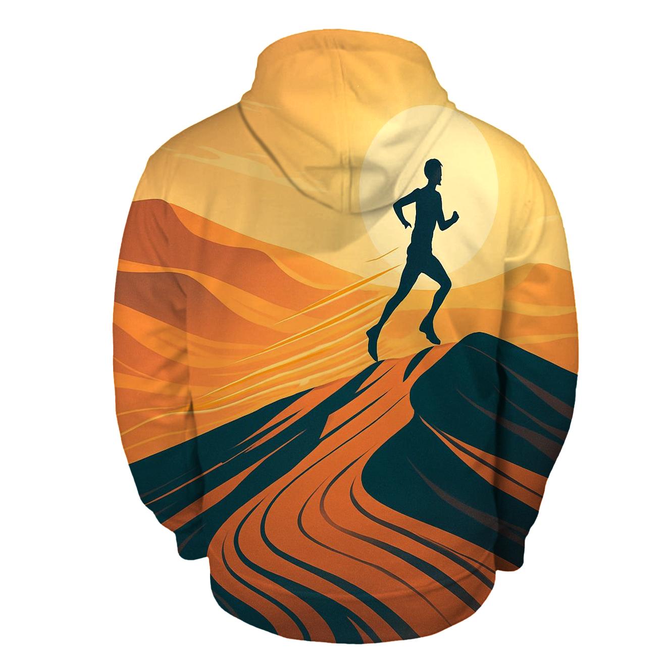Desert Dunes Marathon Flow pullover hoodies