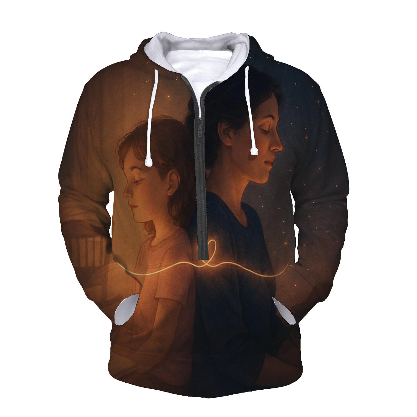 The Pulse Beneath The Quiet A Mothers Love That Carries Us designer hoodies