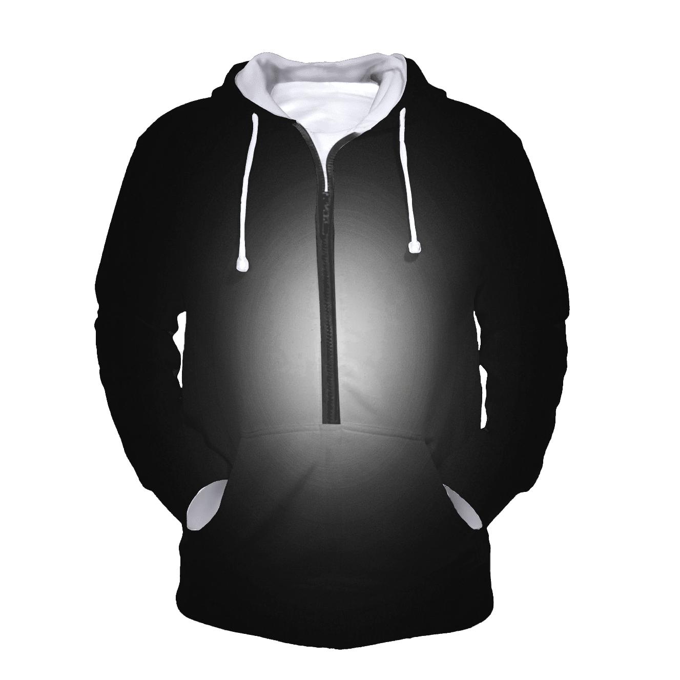 Obsidian Pearl Radiance Gradient zip-up hoodies