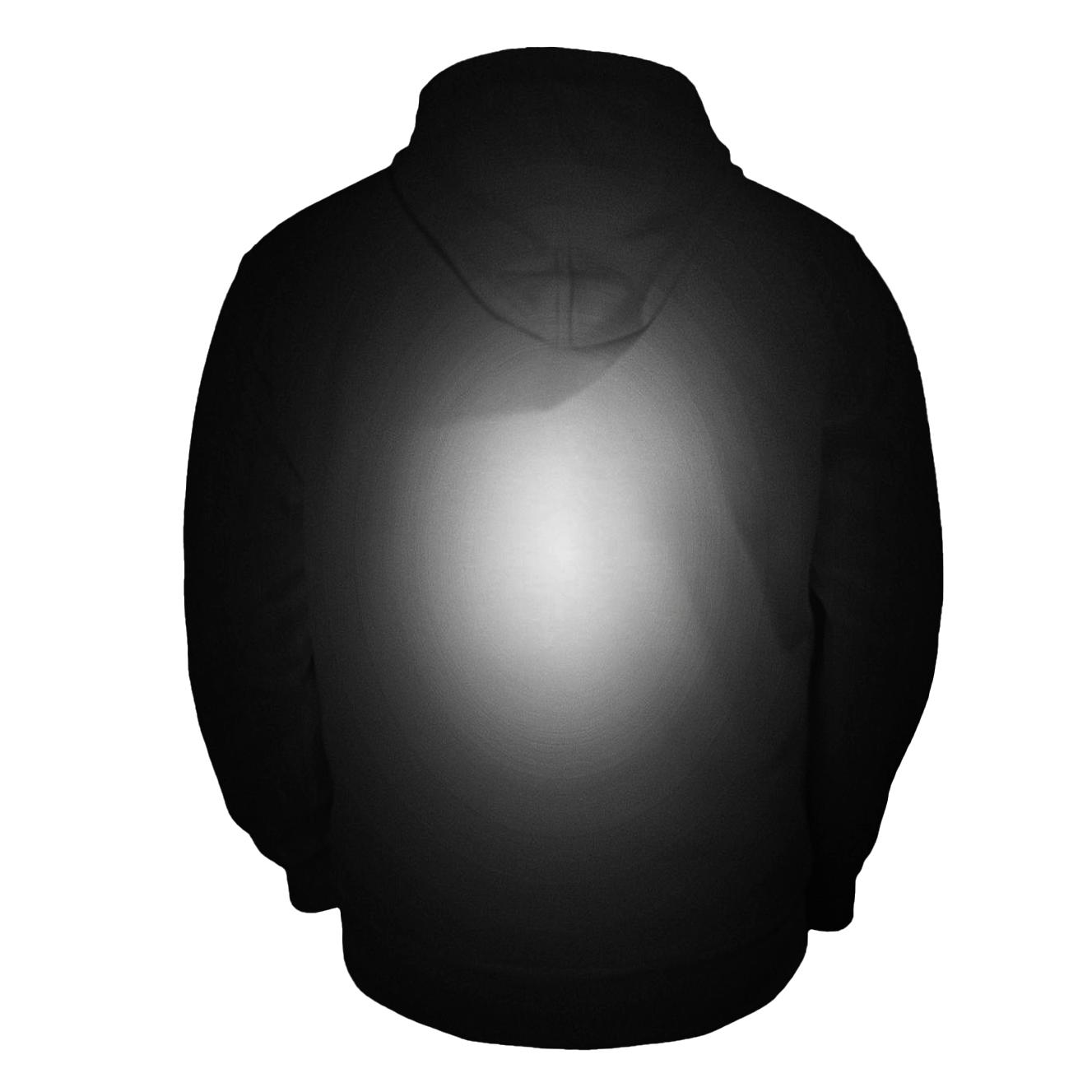 Obsidian Pearl Radiance Gradient zip-up hoodies