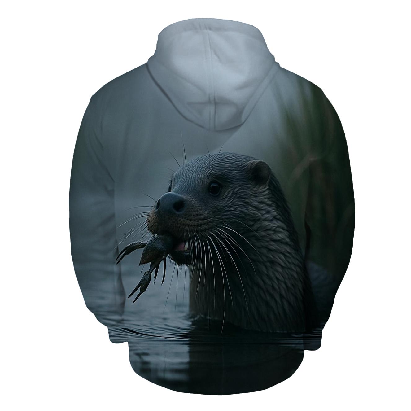 Mistline Forager Eurasian Otter premium hoodies