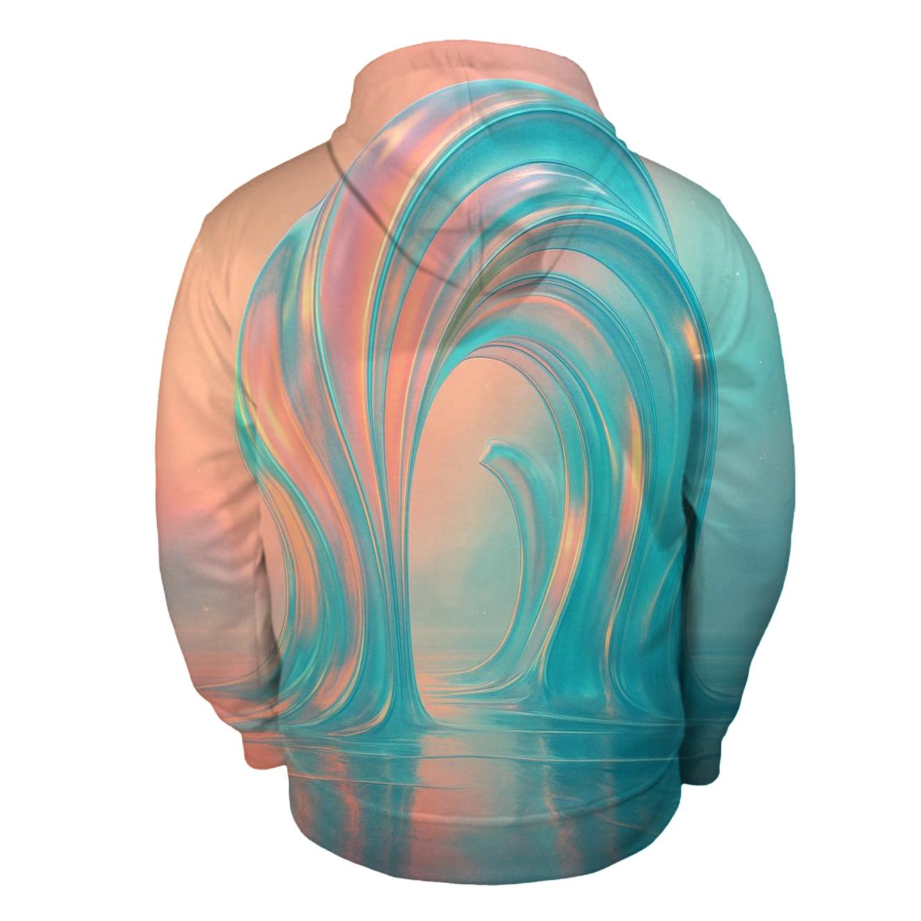 Prismatic Tide Cathedral custom hoodies