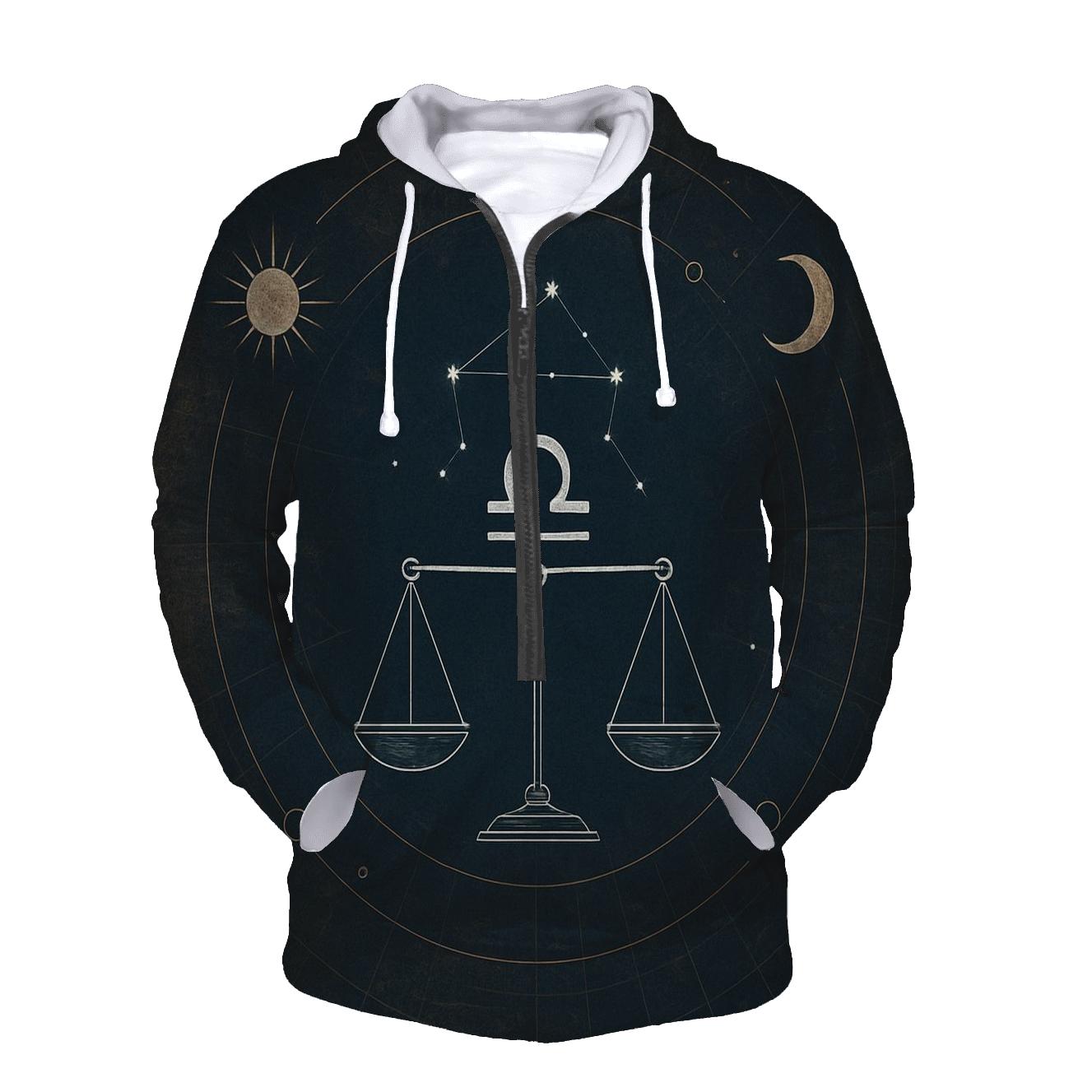 Libra Equinox Scales Star Chart hoodie trends