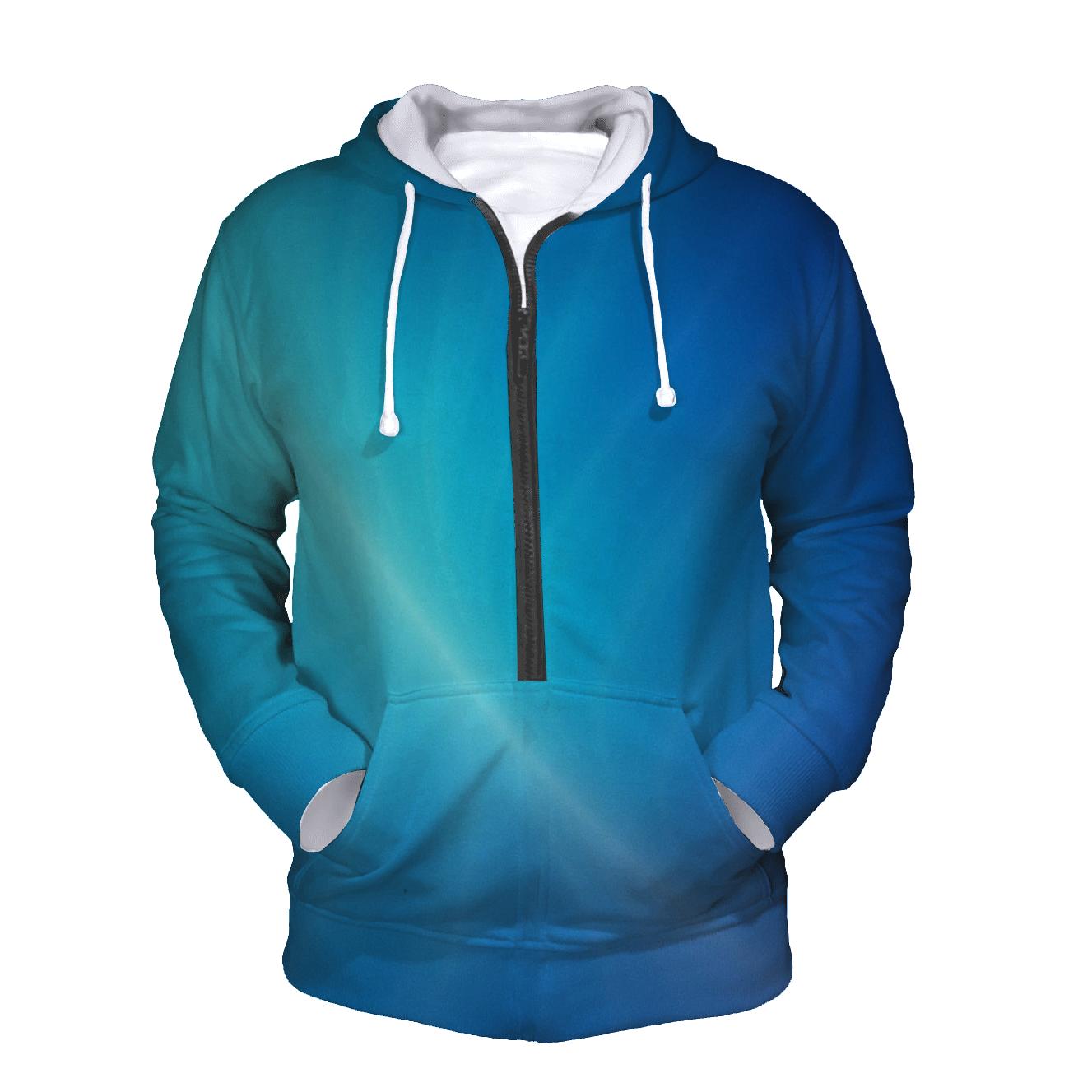 Polar Prism Drift Gradient hoodie trends