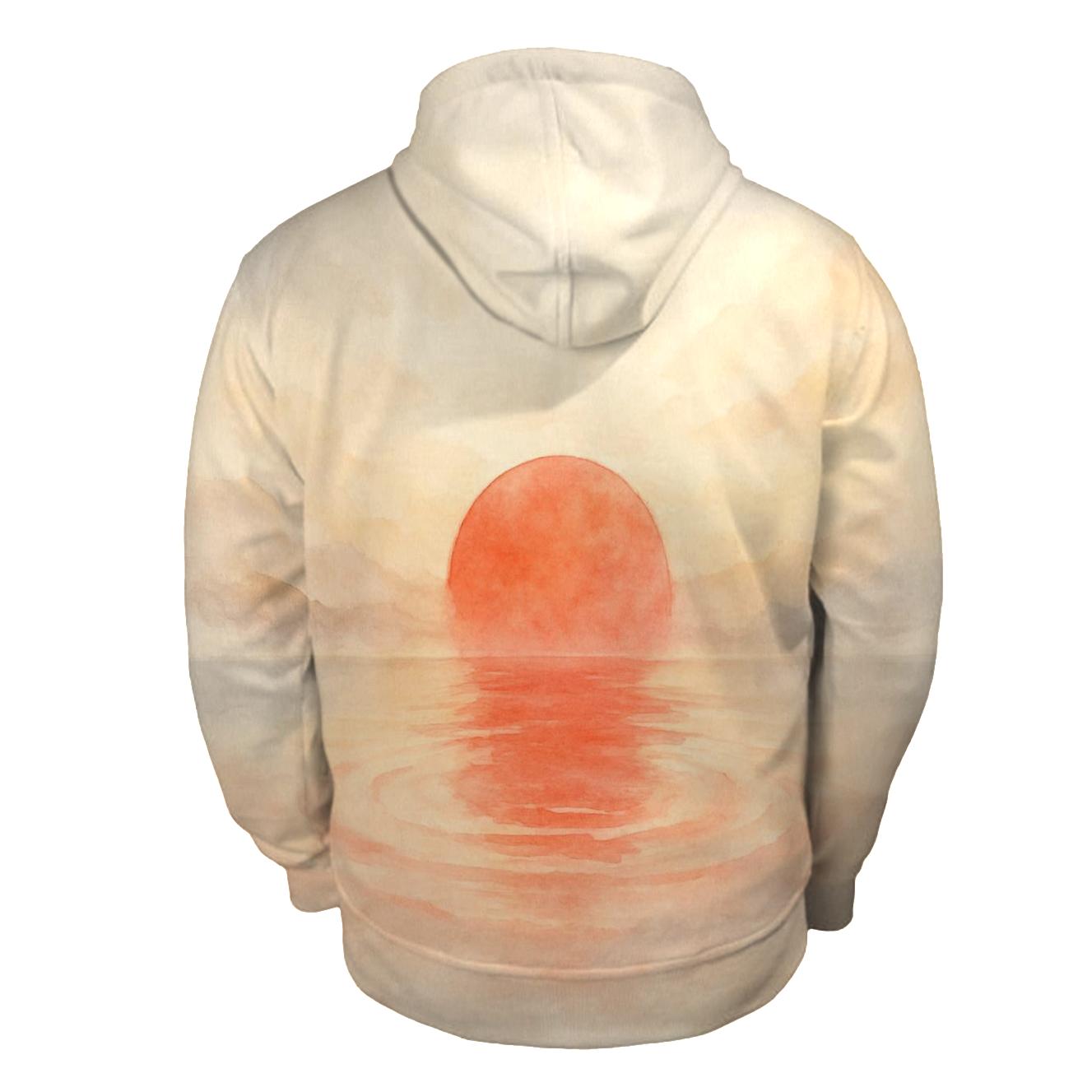 Japan Watercolor Rising Tide Flag hoodie trends