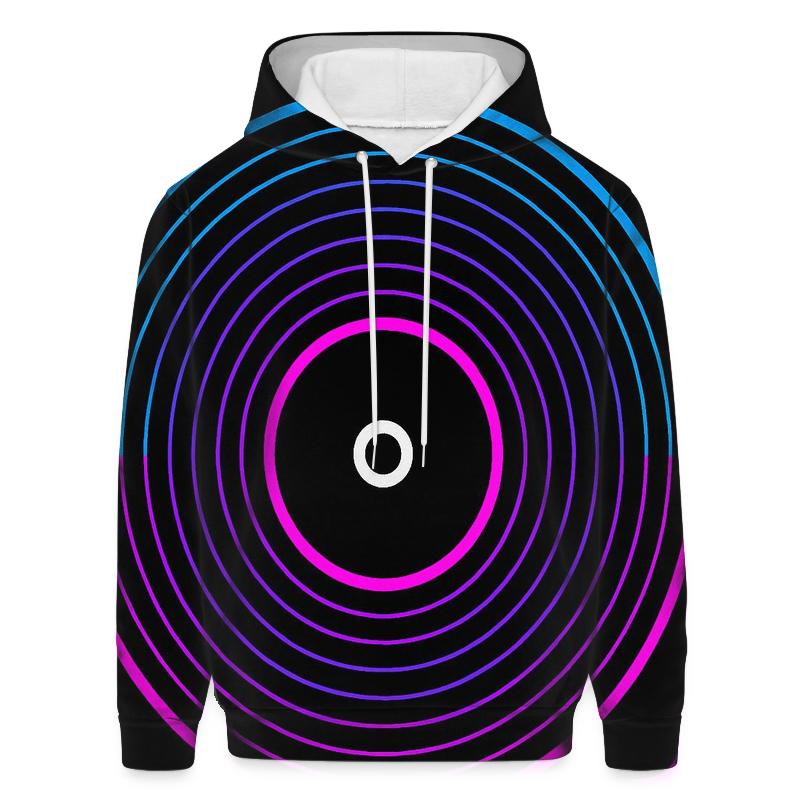Laserdisc Spectrum Rings designer hoodies