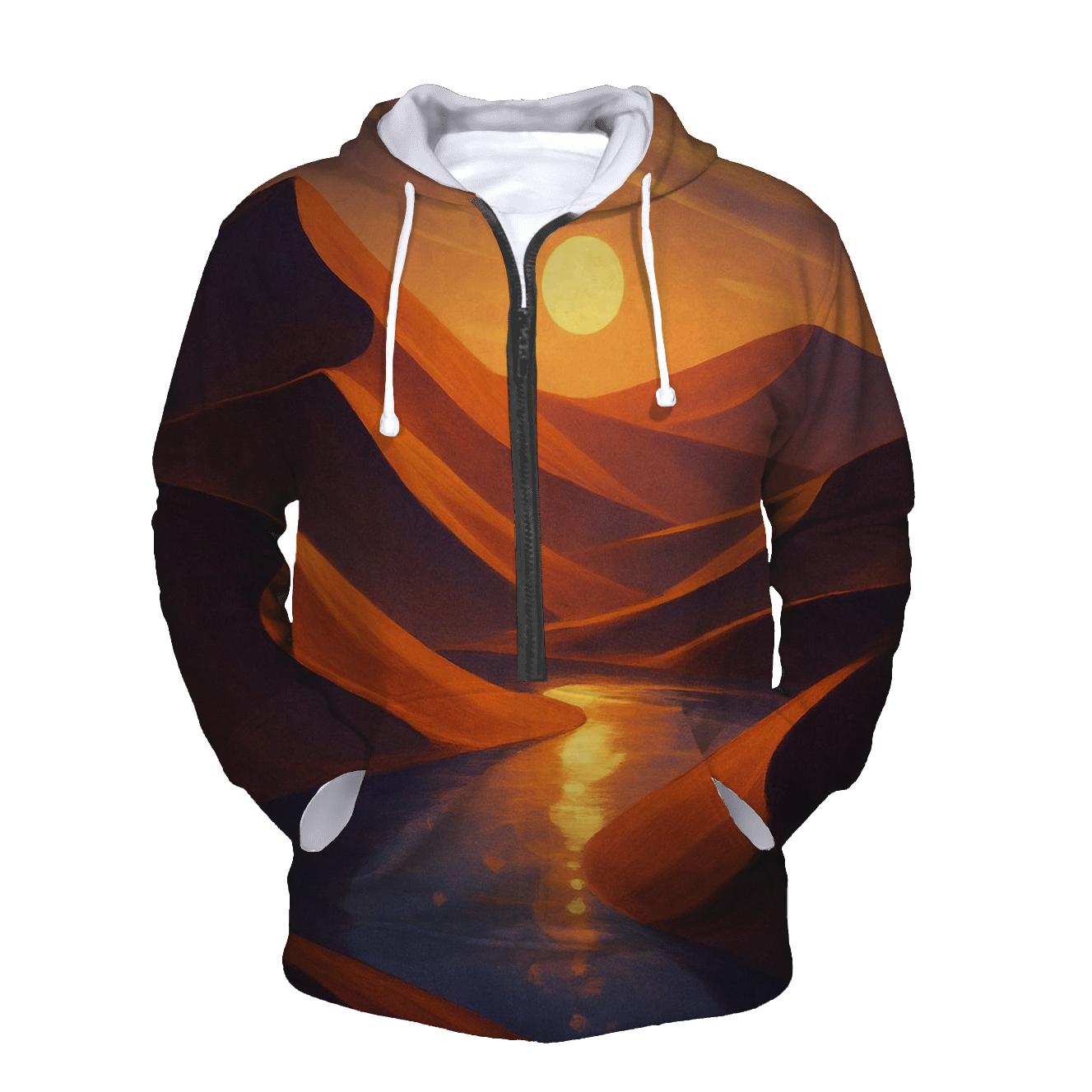 Ember Glass Desert Mirage custom hoodies