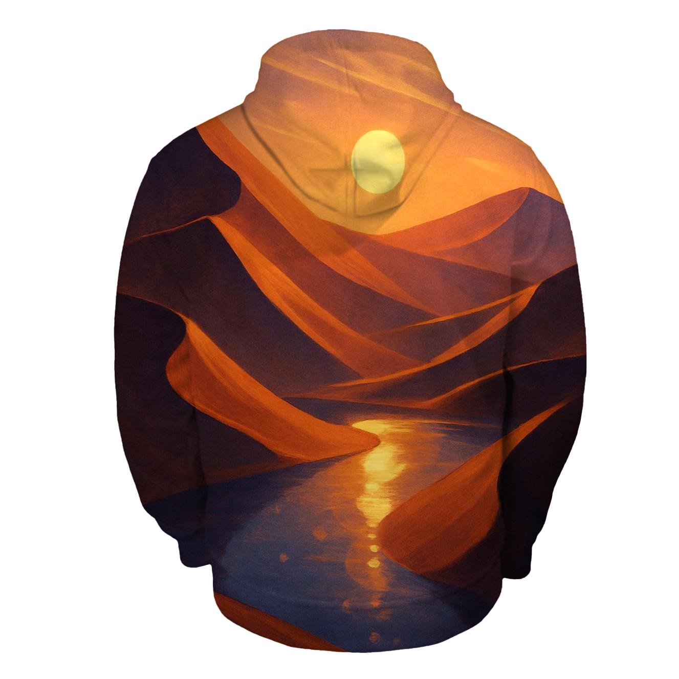 Ember Glass Desert Mirage custom hoodies