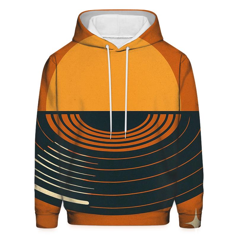 Vinyl Record Horizon heavyweight hoodies