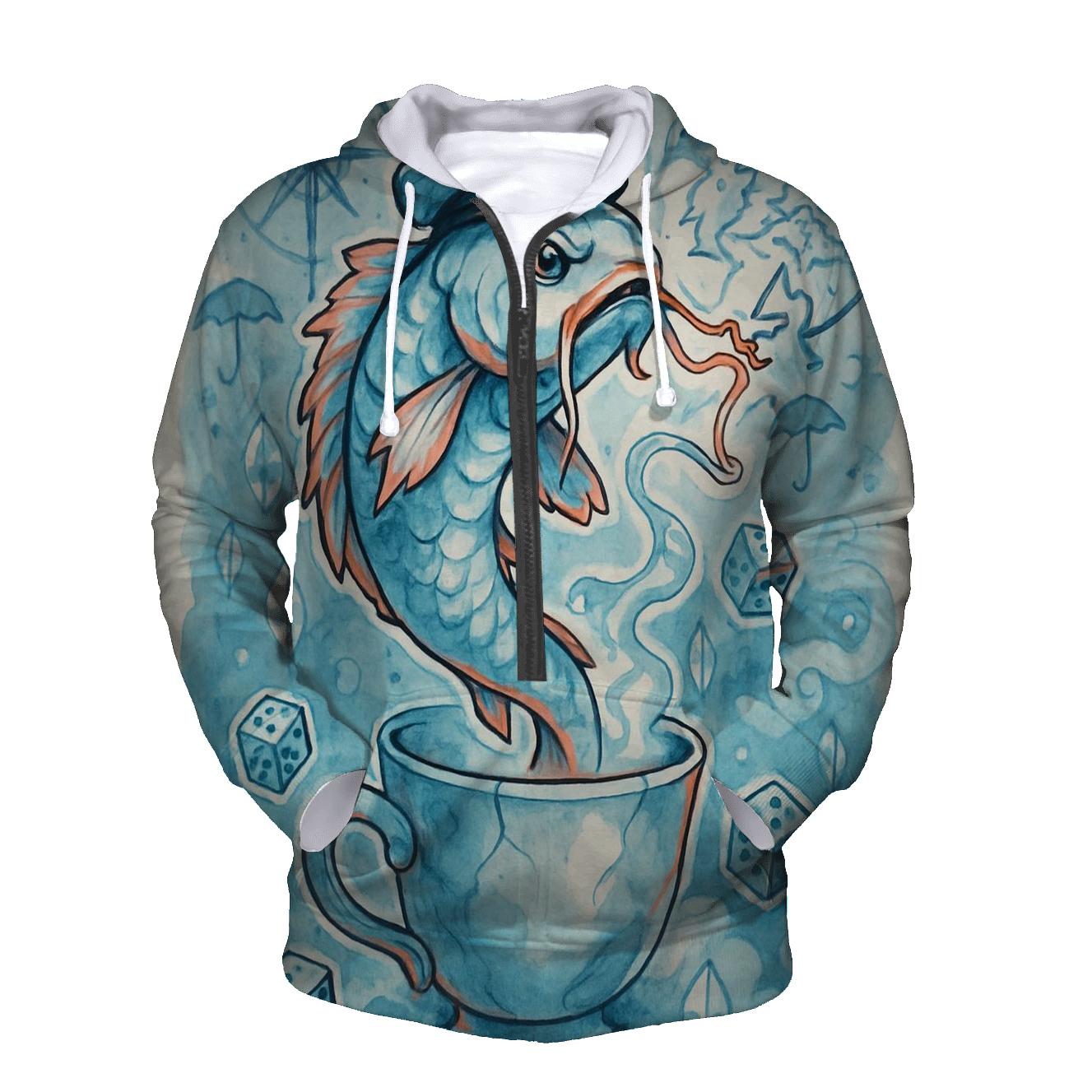 Teacup Tempest Cartographer lightweight hoodies