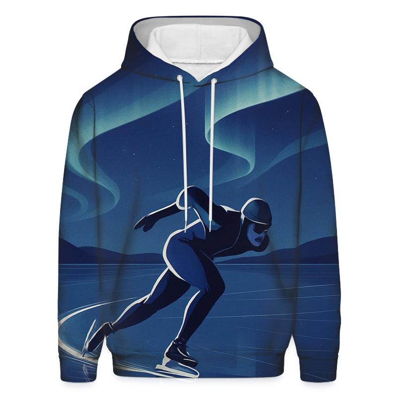 Aurora Ice Sprint graphic hoodies