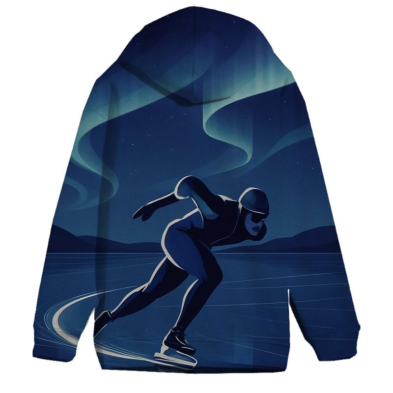 Aurora Ice Sprint graphic hoodies