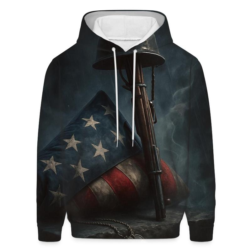 Thunder Over The Folded Flag Vigil hoodie trends