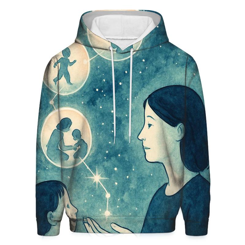 The Map Of Tenderness A Mothers Guidance Written In Light premium hoodies