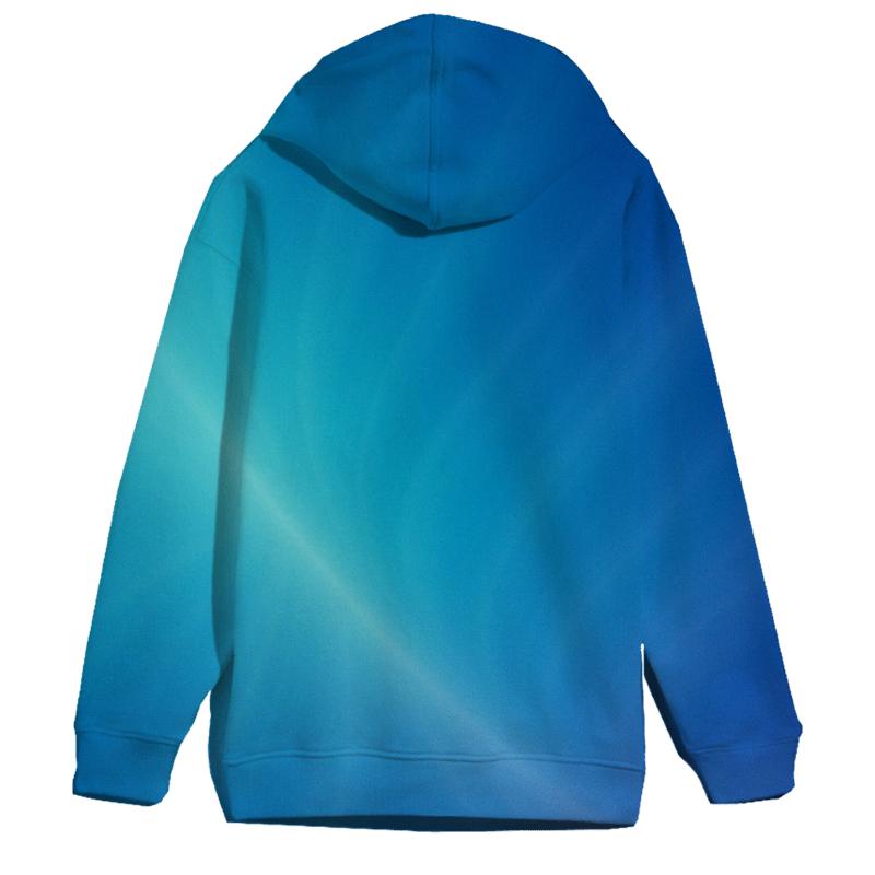 Polar Prism Drift Gradient heavyweight hoodies