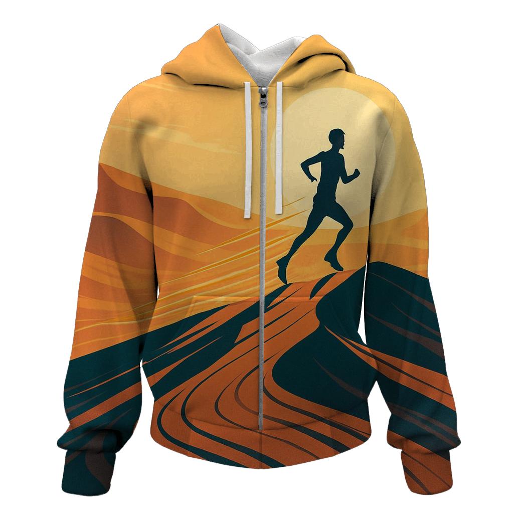 Desert Dunes Marathon Flow hoodie designs