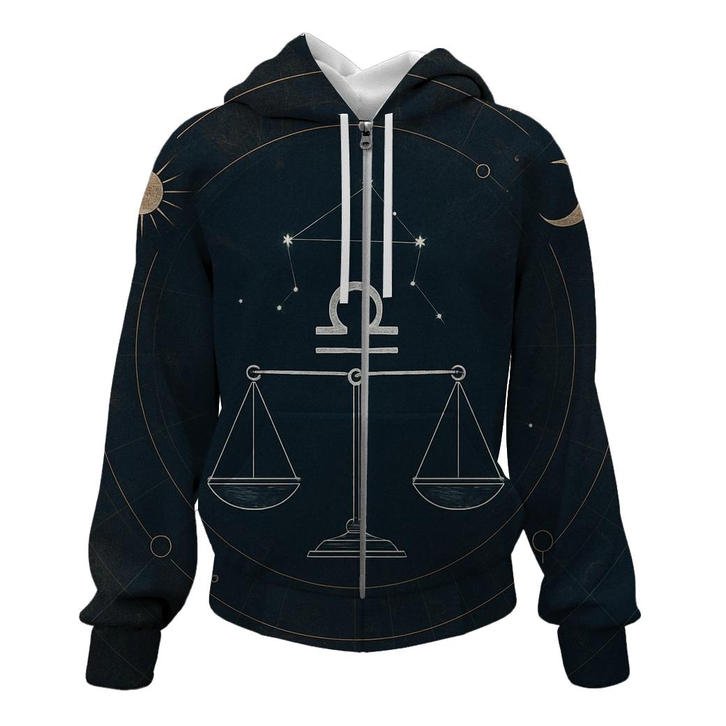 Libra Equinox Scales Star Chart hoodie trends