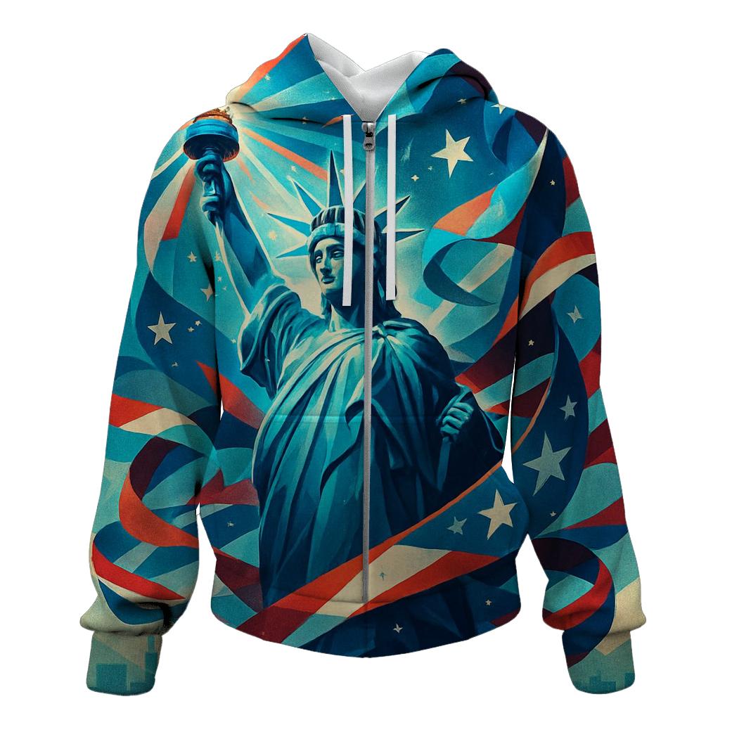 Liberty Prism Surge zip-up hoodies