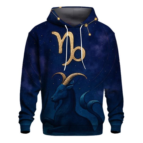 Capricorn Nebula Mountain Goat Crest hoodies fashion