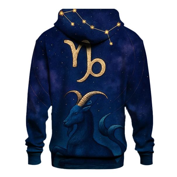Capricorn Nebula Mountain Goat Crest hoodies fashion