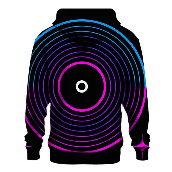 Laserdisc Spectrum Rings custom hoodies
