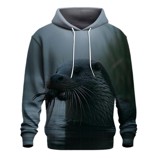 Mistline Forager Eurasian Otter premium hoodies