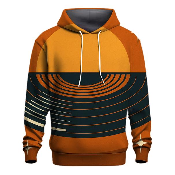 Vinyl Record Horizon zip-up hoodies