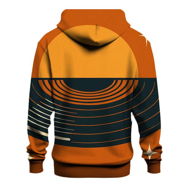 Vinyl Record Horizon zip-up hoodies
