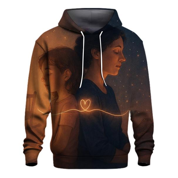 The Pulse Beneath The Quiet A Mothers Love That Carries Us lightweight hoodies