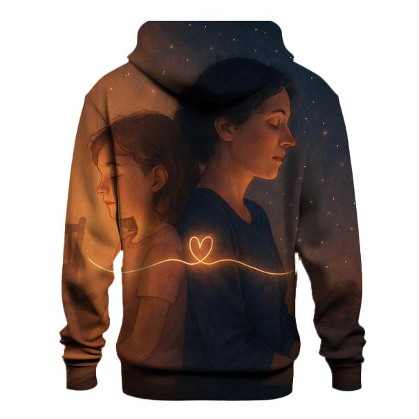 The Pulse Beneath The Quiet A Mothers Love That Carries Us lightweight hoodies