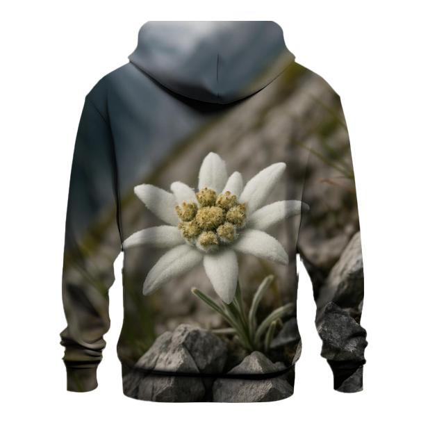 High Altitude Edelweiss Among Limestone Scree hoodies fashion