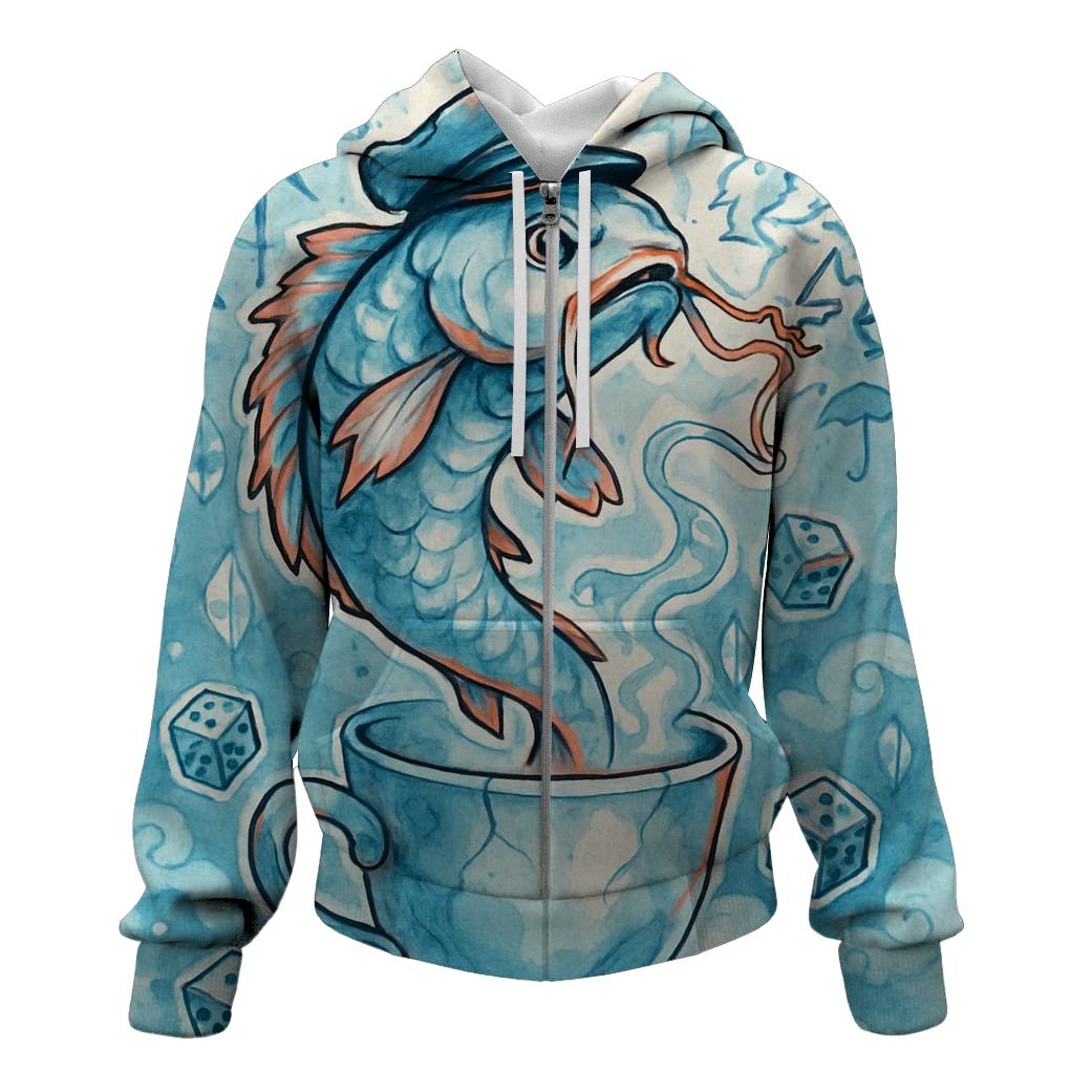 Teacup Tempest Cartographer premium hoodies