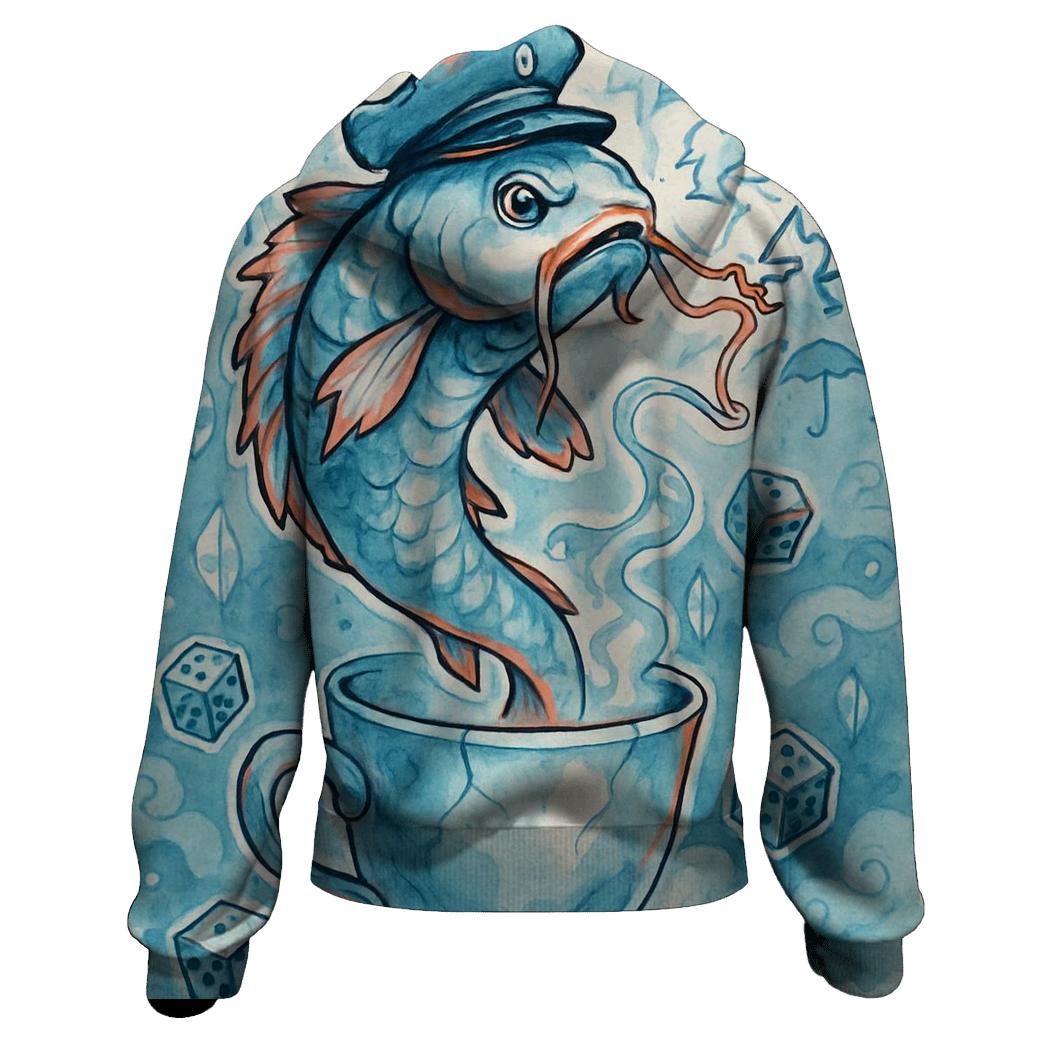 Teacup Tempest Cartographer premium hoodies