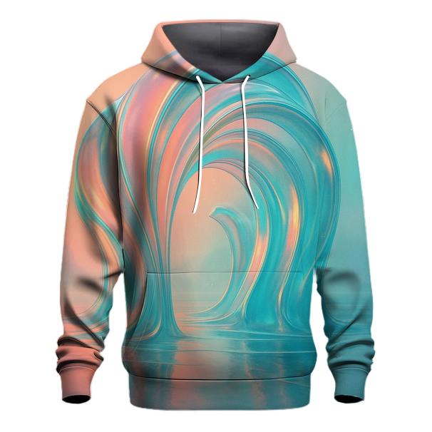 Prismatic Tide Cathedral graphic hoodies