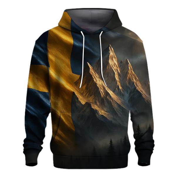 Sweden Aurora Forge Flag custom hoodies