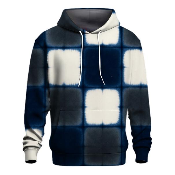 Eclipse Itajime Clamp Resist Tiles graphic hoodies