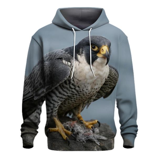 Basalt Ledge Sentinel Peregrine Falcon heavyweight hoodies