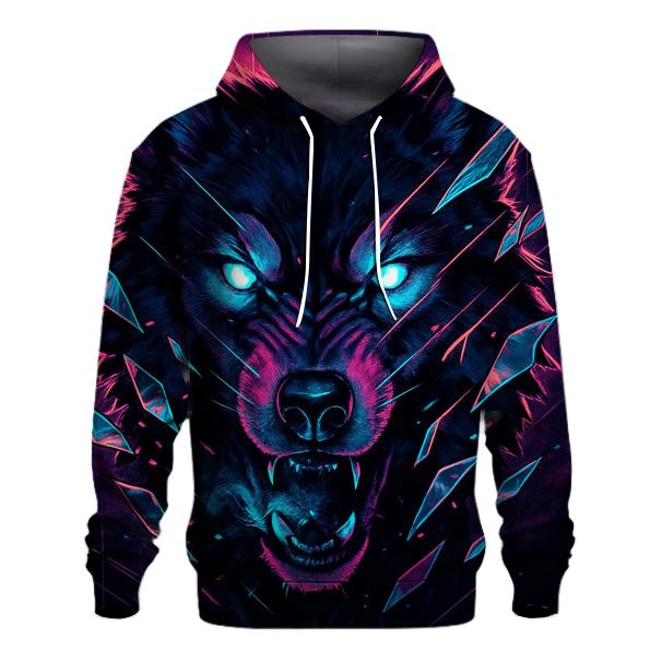 Neon Rift Glassjaw Wolf hoodie styles